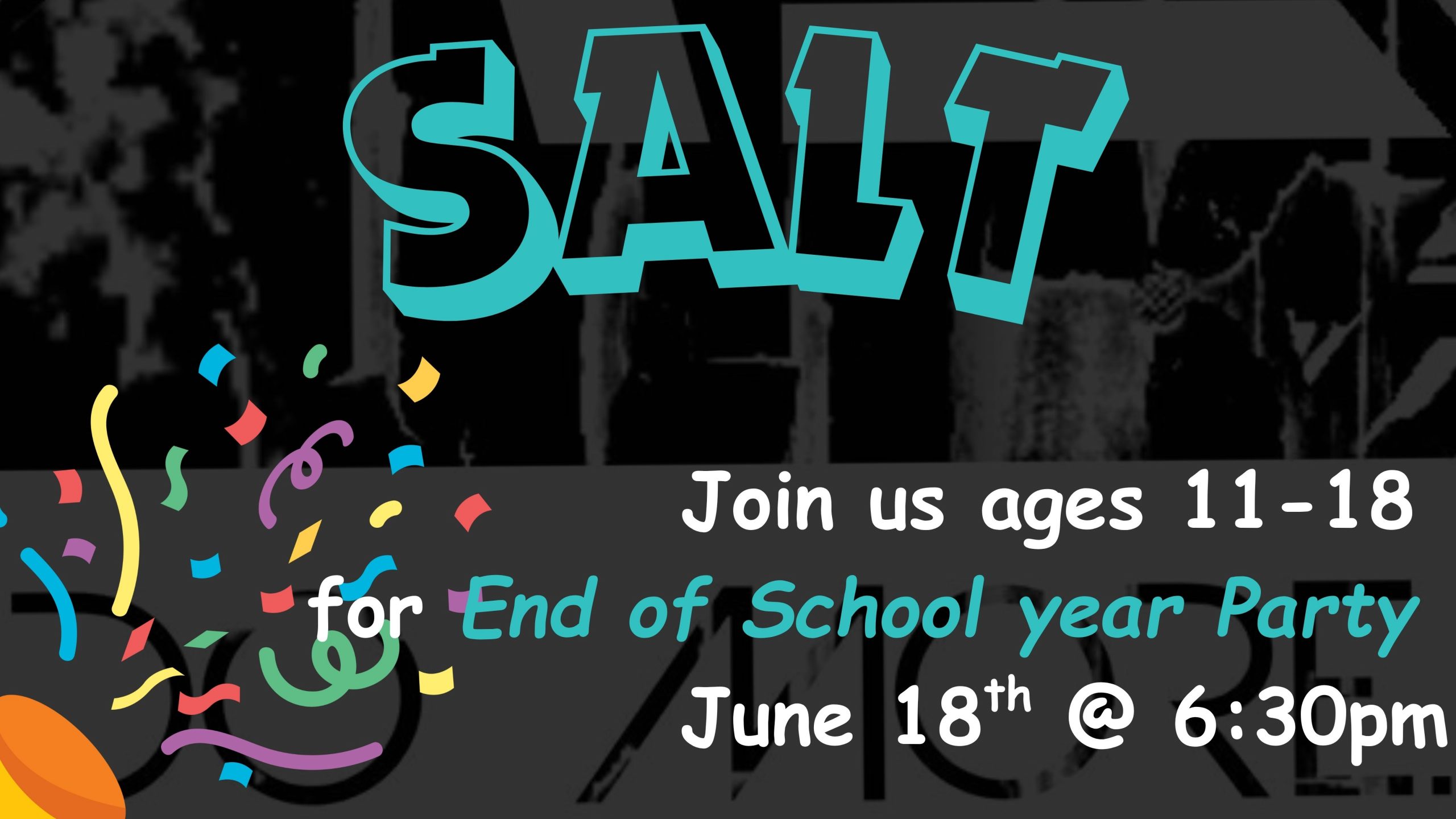 SALT End of School Year Party